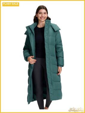 650 Fill Power Down Puffer Jacket Winter Coat Parka with Hood